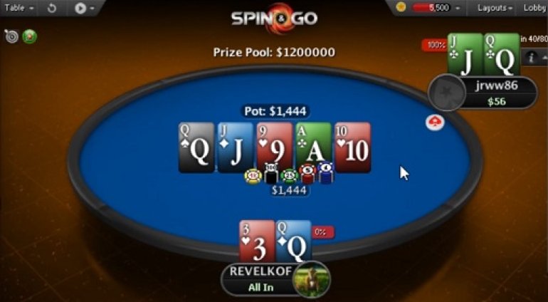 jrww86 Wins $1M in PokerStars Spin & Go 2